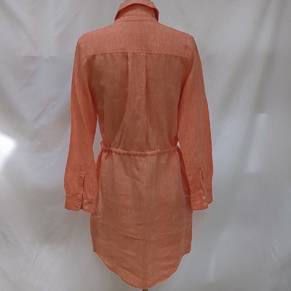 Serena & Lily Linen "Margot" Long Sleeve Dress - Picture 8 of 11